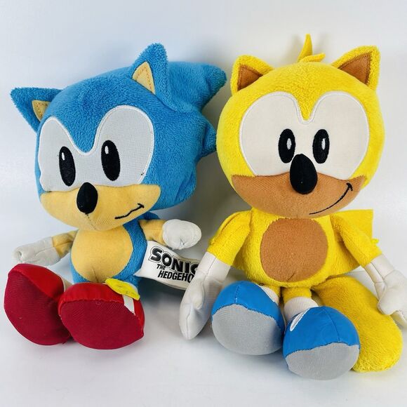 Jakks Pacific Ray the Flying Squirrel 9" Plush Sonic The Hedgehog 2022 Lot - Picture 1 of 14